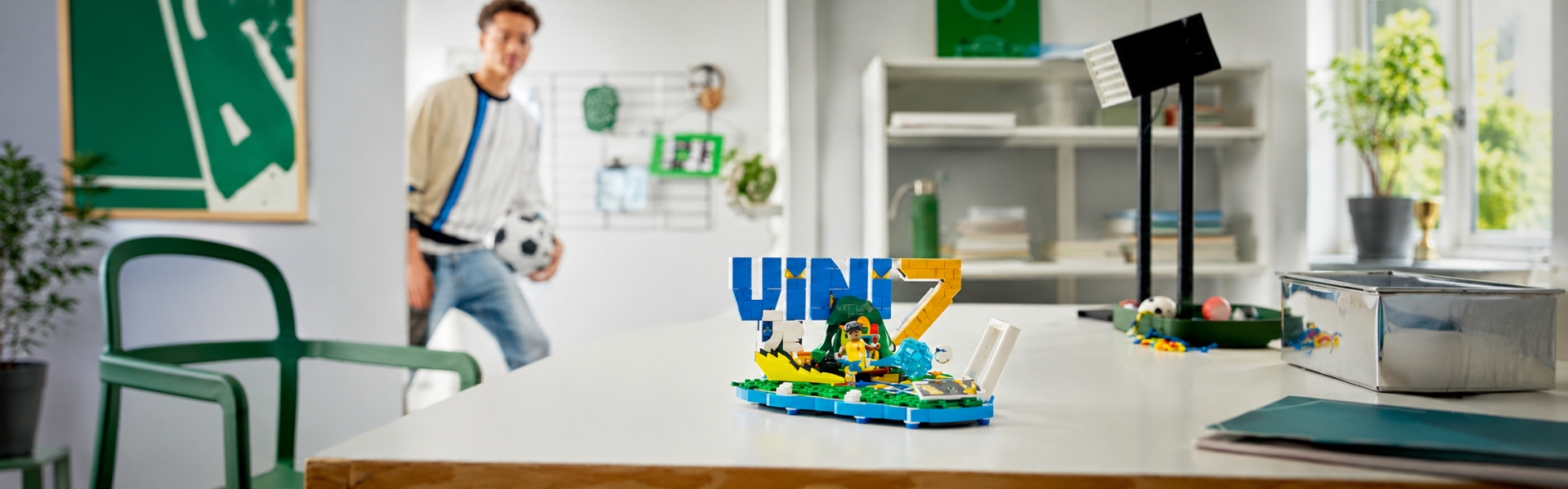 LEGO Editions Vini Jr Momente importante din fotbal